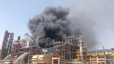79,450 करोड़ की रिफाइनरी में लगी भीषण आग, अगले दिन पीएम मोदी करने वाले थे उद्घाटन