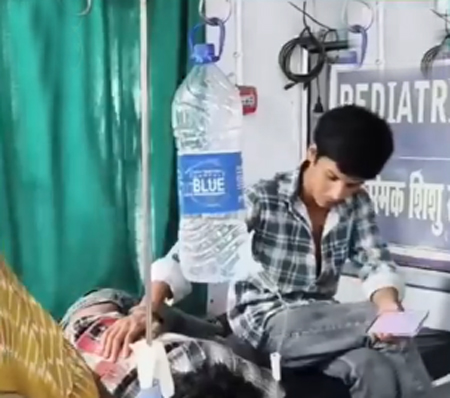 इलाज के नाम पर खिलवाड़! बच्चे को ग्लूकोज की जगह चढ़ा दिया मिनरल वाटर, मची खलबली