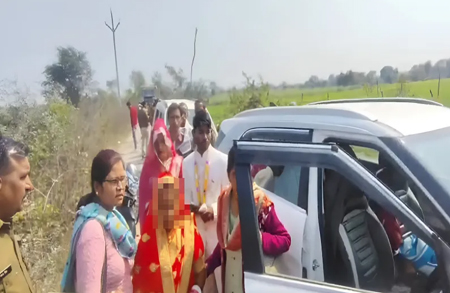 बारात के पीछे दौड़ाई गाड़ियां, दूल्हे को पकड़कर दुल्हन को छुड़ाया, बैंड-बाजे वाले भी फंसे