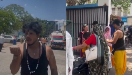 जिला अस्पताल में 'काले जादू' की रील बनाना पड़ा भारी, पुलिस हिरासत में पहुंचे दो छात्र