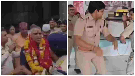 जेल के अंदर बर्थडे पार्टी: वर्दी में डांस करते दिखे उप जेलर और जेलकर्मी, वीडियो वायरल