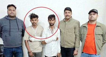 10 मिनट में 8 मोबाइल झपटे, फर्जी नंबर प्लेट से पुलिस को दिया चकमा – फिर भी शातिर लुटेरे दबोचे गए