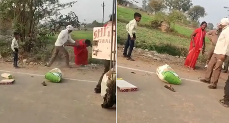 इंसानियत शर्मसार! कंडक्टर ने महिला को बस से फेंका, की मारपीट