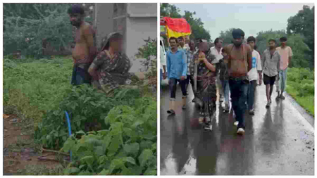 प्रेम संबंध के आरोप में महिला-पुरुष को बांधकर पूरे गांव में घुमाया, पुलिस ने दर्ज किया मामला