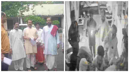 मंदिर में प्रेमी जोड़े को अश्लील हरकत करने से रोका, आरक्षक के भाई ने साथियों संग पुजारी को पीटा, कांस्टेबल सस्पेंड
