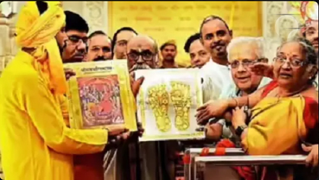 राम मंदिर चढ़ावा चोरी केस : सोने की रामचरितमानस गायब, पूर्व IAS लक्ष्मीनारायण बोले-800 ग्राम सोना लगा, कीमत करोड़ों में