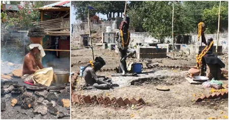 40 डिग्री तापमान में संतों का अग्नि तप: उज्जैन में अनोखी साधना ने खींचा सबका ध्यान